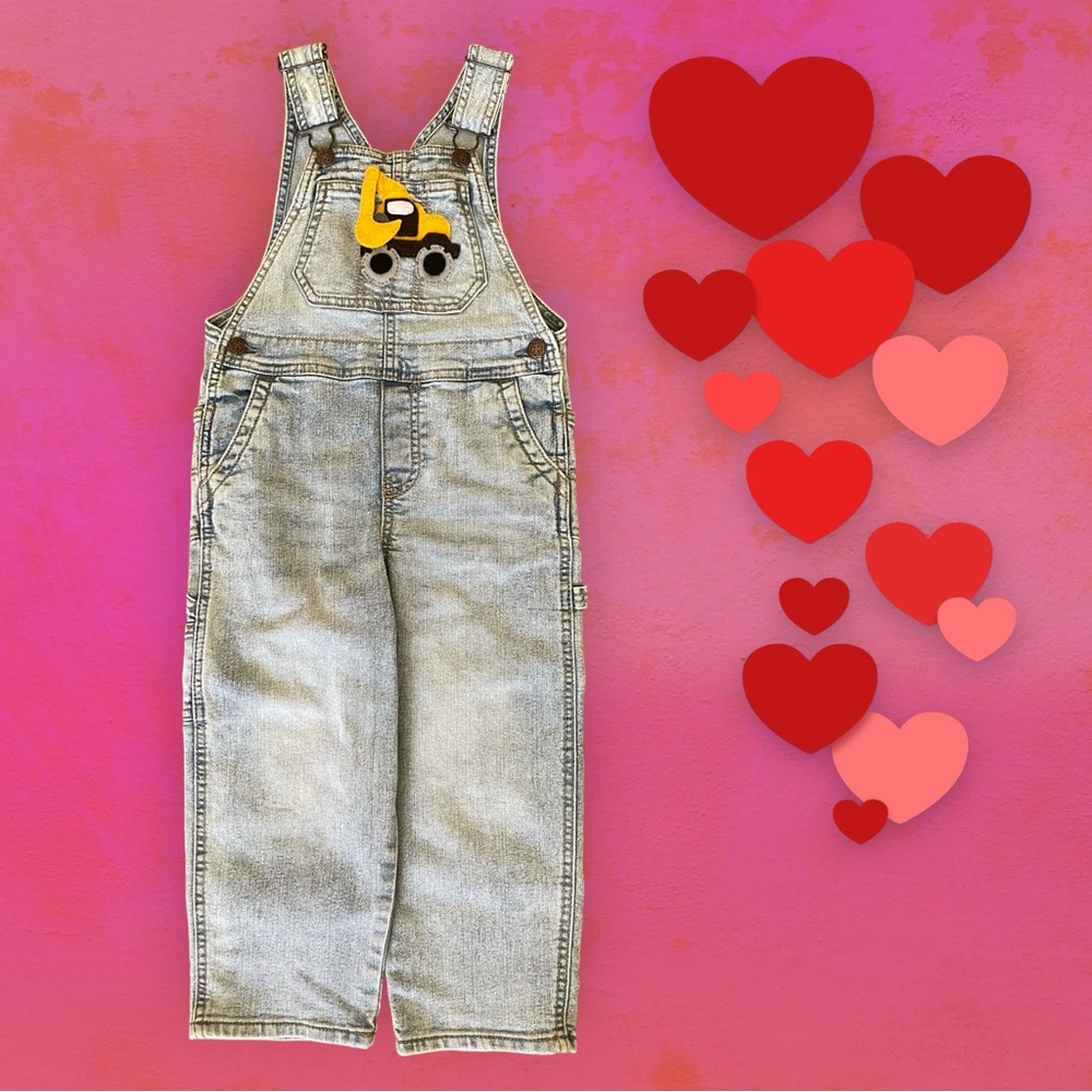 ** TODDLER OVERALLS ** like new ** size 4T